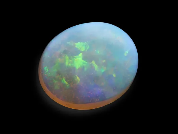 2.64ct Parti Opal, Cabochon cut gemstone
