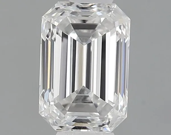 0.55ct EMERALD D IF Lab diamond