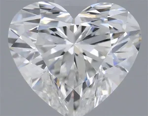 0.58ct HEART F IF Natural diamond