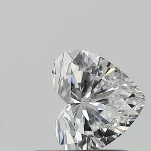 0.53ct HEART D IF Natural diamond