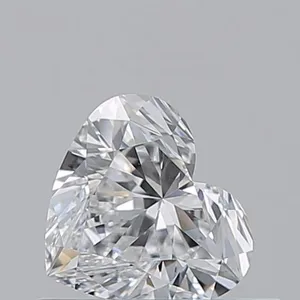 0.51ct HEART E VS1 Natural diamond