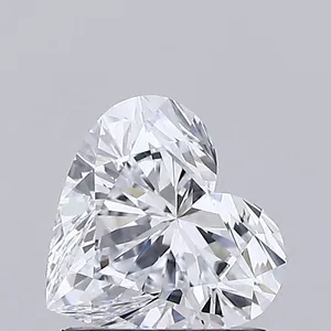 1.03ct HEART E VVS1 Lab diamond