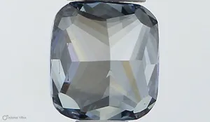 0.42ct CUSHION Fancy Vivid Blue SI1 Coloured Lab diamond