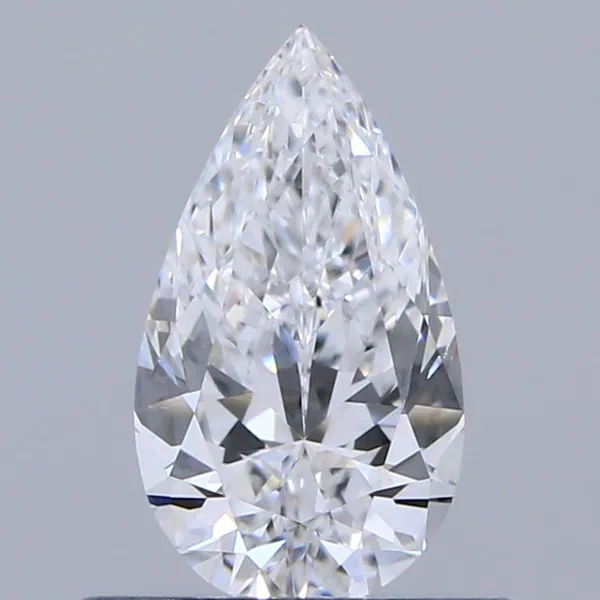 0.5ct PEAR D VS1 Natural diamond