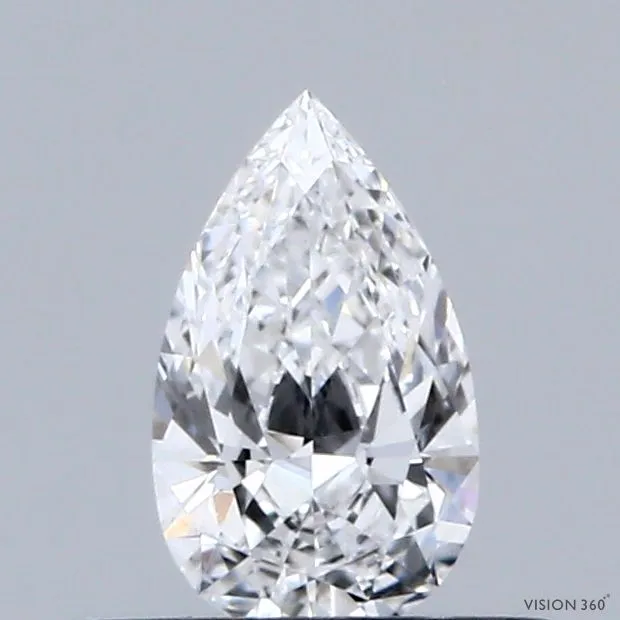 0.31ct PEAR D VVS1 Natural diamond