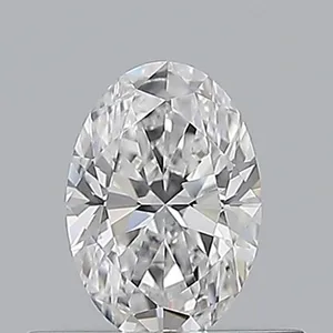 0.43ct OVAL D VVS1 Natural diamond