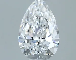 0.3ct PEAR D VVS2 Natural diamond