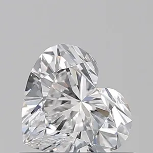 0.55ct HEART D VVS2 Natural diamond