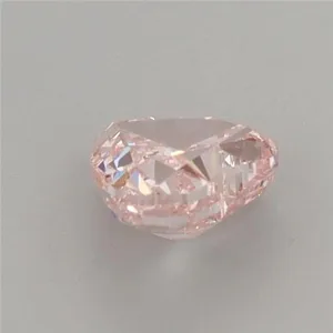 0.87ct HEART Fancy Vivid Pink VS1 Coloured Lab diamond