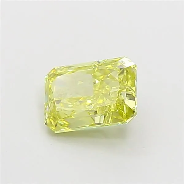 1.04ct RADIANT Fancy Yellow VVS2 Coloured Lab diamond