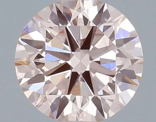 0.36ct ROUND Fancy Intense Pink VS2 Coloured Lab diamond