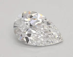 0.86ct PEAR D VVS2 Lab diamond