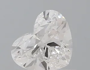 0.72ct HEART E VVS1 Natural diamond