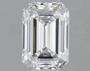 0.32ct EMERALD F VS1 Natural diamond