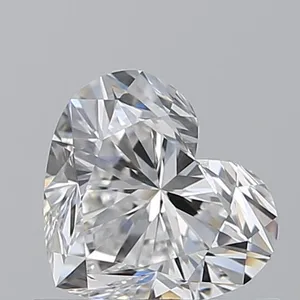 0.72ct HEART D VVS1 Natural diamond