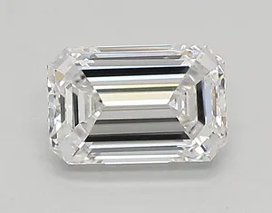0.66ct EMERALD D VVS1 Lab diamond