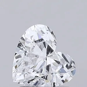 1ct HEART D VVS1 Lab diamond