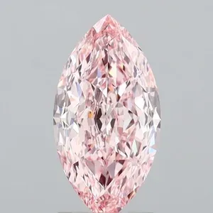 2.07ct MARQUISE Fancy Intense Pink VVS2 Coloured Lab diamond