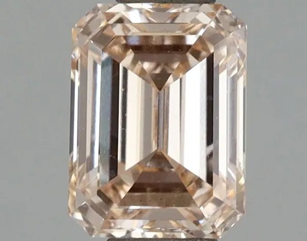 1.06ct EMERALD Fancy Light Pink VS1 Coloured Lab diamond