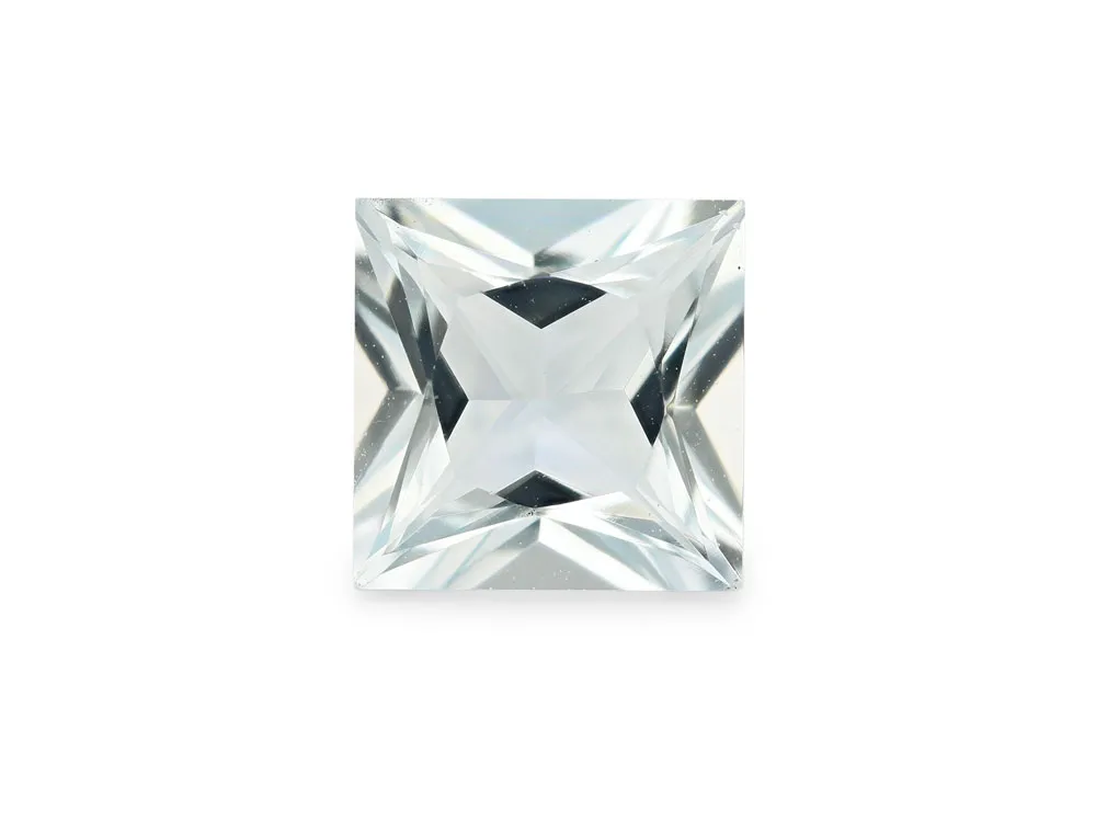 1.52ct Blue Aquamarine, Square gemstone