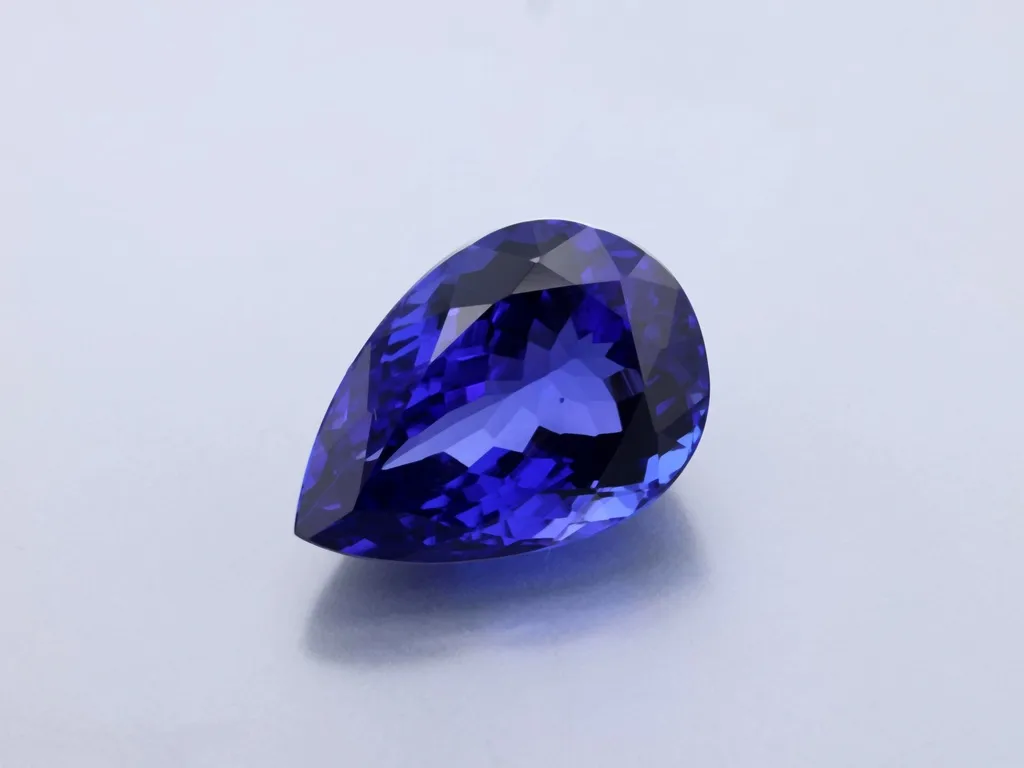 8.24ct Parti Tanzanite, Pear Shape gemstone