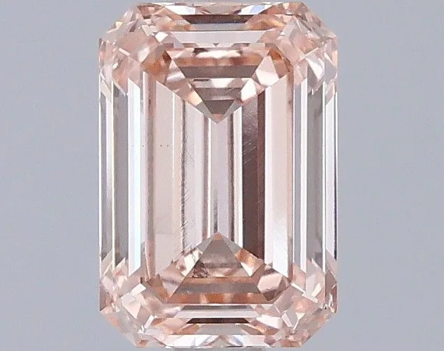 1.21ct EMERALD Fancy Intense Pink VS2 Coloured Lab diamond