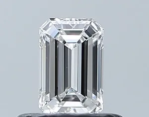 0.4ct EMERALD E VVS2 Natural diamond