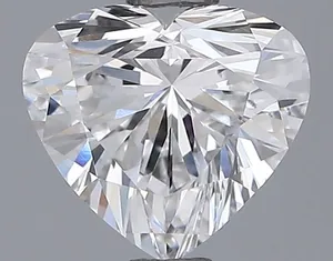 0.97ct HEART D VVS2 Lab diamond