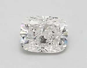 0.91ct CUSHION E VVS1 Lab diamond