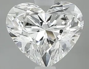 0.8ct HEART E VVS2 Natural diamond