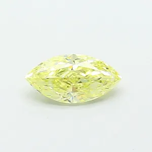 1.07ct MARQUISE Fancy Yellow VS2 Coloured Lab diamond