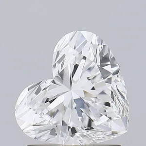 1.07ct HEART D VVS1 Lab diamond