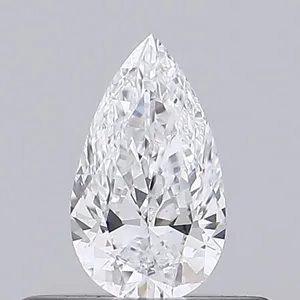0.3ct PEAR D VS2 Natural diamond