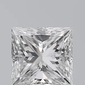 1.01ct PRINCESS F VS2 Natural diamond