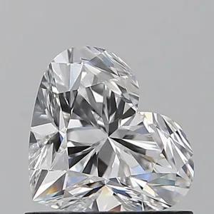 0.82ct HEART D VVS2 Natural diamond