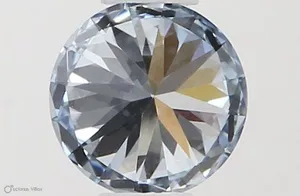 0.35ct ROUND Fancy Blue VVS2 Coloured Lab diamond