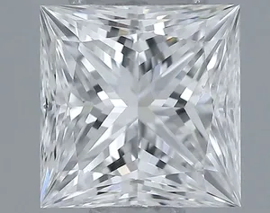 0.7ct PRINCESS F VS2 Natural diamond