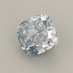 0.8ct CUSHION Fancy Intense Blue VS1 Coloured Lab diamond