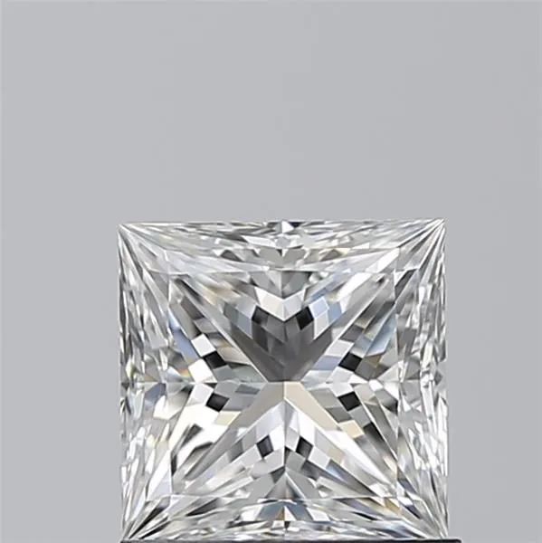 1.02ct PRINCESS F VS2 Natural diamond