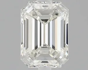 0.41ct EMERALD H VVS1 Natural diamond