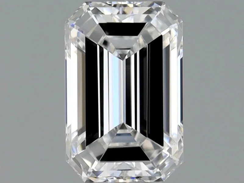 0.39ct EMERALD D VVS1 Natural diamond