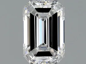 0.39ct EMERALD D VVS1 Natural diamond