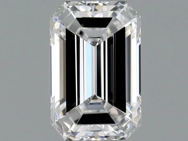 0.39ct EMERALD D VVS1 Natural diamond