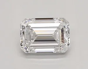 0.66ct EMERALD D VVS1 Lab diamond
