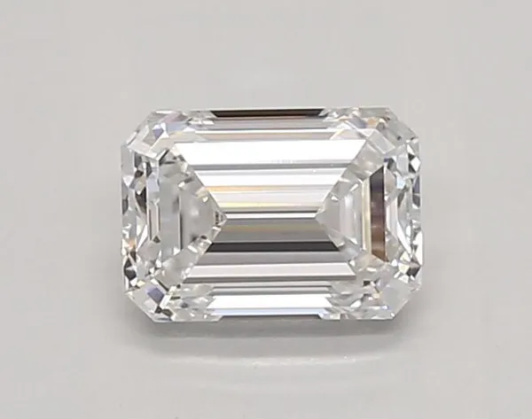 0.66ct EMERALD D VVS1 Lab diamond