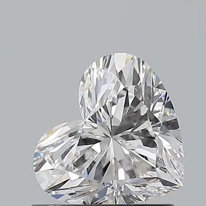 0.83ct HEART D VS2 Natural diamond