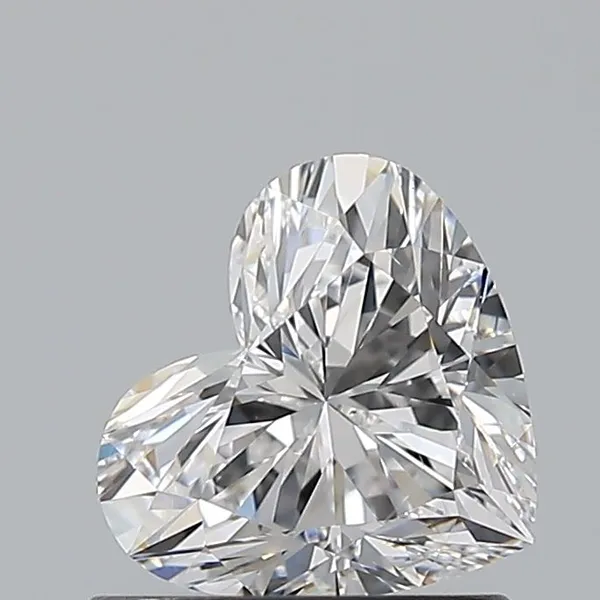 0.83ct HEART D VS2 Natural diamond