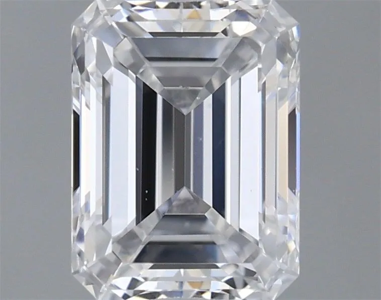 0.63ct EMERALD D VS2 Natural diamond