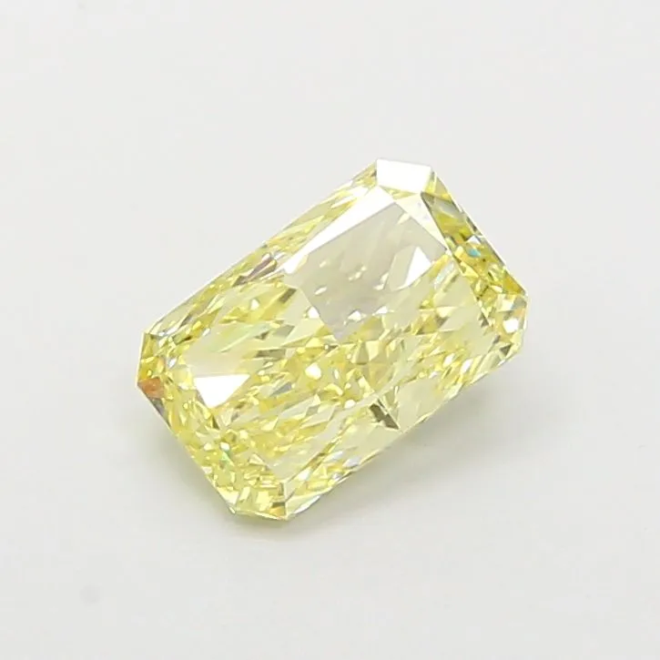 1.39ct RADIANT Fancy Yellow VS1 Coloured Lab diamond