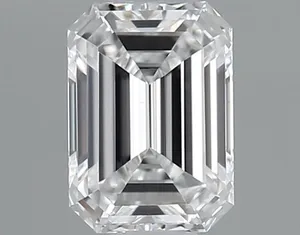 0.32ct EMERALD D VS1 Natural diamond